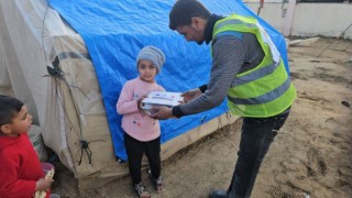 İmkander Gazze ve Suriyedeki mazlumları yalnız bırakmıyor