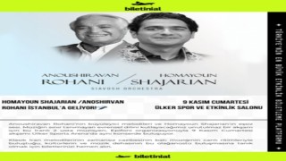 İran müziğinin iki ustası 9 Kasımda İstanbulda