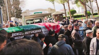 İş yerinde öldürülen Ömür son yolculuğuna duvağıyla uğurlandı
