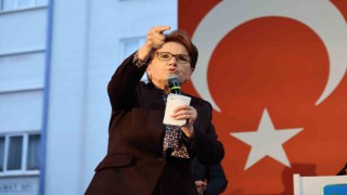 İYİ Parti Genel Başkanı Akşener Aksarayda destek istedi