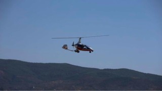 İzmir jandarmasından havadan trafik denetimi