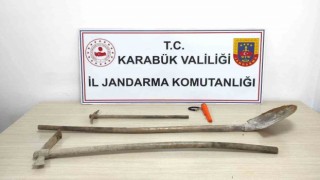 Jandarma kaçak kazı yapanlara göz açtırmıyor