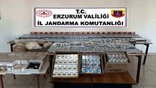 Jandarmadan kaçak sigara operasyonu