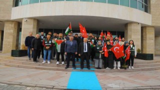 KAEÜnde ‘Ne sigaraya nede İsraile bağımlı değiliz yürüyüşü