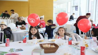Kağıthanede çocuklara özel iftar programı düzenlendi