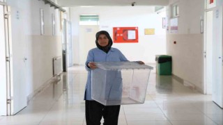 Kahramanmaraşta okullarda sandıklar kuruldu