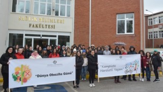 Kampüste “Obezite Farkındalık Yürüyüşü” gerçekleştirildi