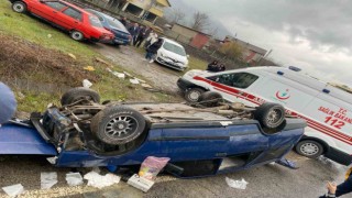 Karabükte trafik kazası: 2 yaralı