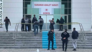 Karamanda adliye girişinde silahlı saldırı: 1 yaralı