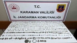 Karamanda tarihi eser operasyonu