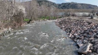 Karasu Deresi taşkın koruma seddi çalışması tamamlandı
