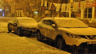 Karsta yoğun kar yağışı