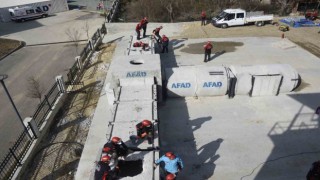Kastamonuda nefes kesen deprem tatbikatı