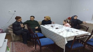 Kaymakam Bilici ilk iftarını gazinin evinde yaptı