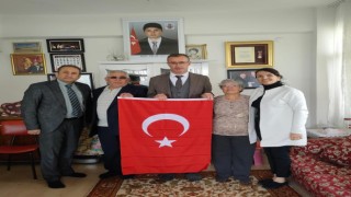 Kaymakam Ertaş, şehit ailelerini yalnız bırakmıyor