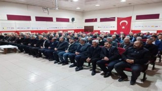 Kaymakam Uzun, muhtarla seçim güvenliği toplantısı yaptı