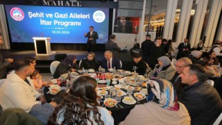 Kayseri protokolü şehit aileleriyle iftar yemeğinde buluştu