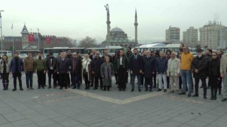 Kayseride 27 Mart Tiyatro Günü için tören düzenlendi