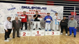 Kayserili karateciler, İzmirden 4 madalya ile döndü