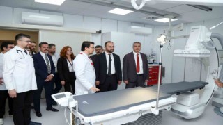 Kepez Devlet Hastanesinde anjiografi ünitesi hizmete açıldı