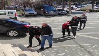 Konyada il dışından gelen 3 motosiklet hırsızı tutuklandı