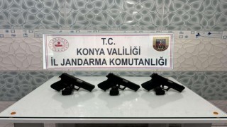 Konyada silah kaçakçılarına operasyon: 4 gözaltı