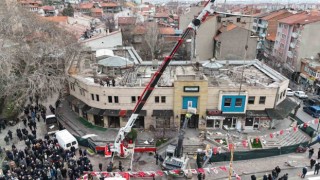 Kütahya Ulu Camiinin önü açılıyor