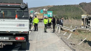 Kuzey Marmara Otoyolunda kaza: 1 yaralı