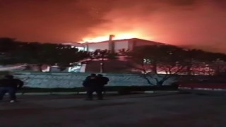 Lojmanda çıkan yangın korku ve paniğe neden oldu