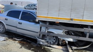 Malatyada zincirleme trafik kazası: 1 yaralı