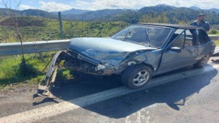 Marmariste trafik kazası: 2 yaralı