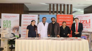 Medical Pointte misafirlere göz tansiyonu ölçümü yapıldı