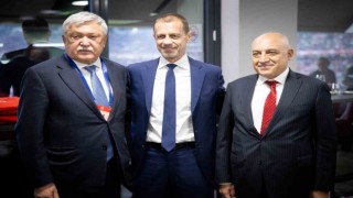 Mehmet Büyükekşi, Macaristan maçını Orban, Ceferin ve Csany ile birlikte izledi