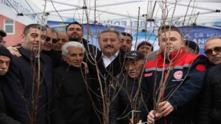 Melikgazide 535 bin metrekare meyve bahçesi olacak