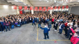 Menemende miting gibi açılış