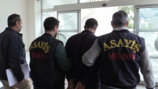 Mersinde hırsız Casper yakalanarak tutuklandı