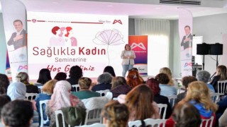 Mersinde Sağlıkla Kadın semineri düzenlendi