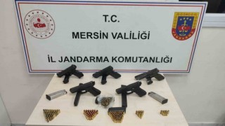 Mersinde silah kaçakçılığı operasyonu: 5 gözaltı