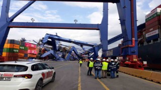 Milyonluk liman kazasının güvenlik kamera görüntüleri ortaya çıktı