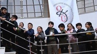 Minikler, Kütüphane Haftası'nda OKÜ'yü Ziyaret Etti
