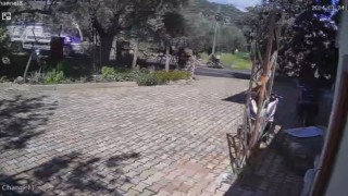Motosikletlinin ölüme gidişi kamerada