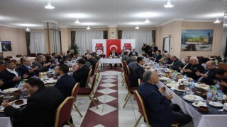 Müftü Şahine veda yemeği