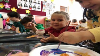 Muğlada bin 820 çocuk gençlik hizmetleri sanat atölye çalışmasıyla buluştu