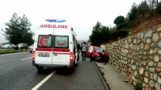 Muğlada trafik kazası:2 yaralı