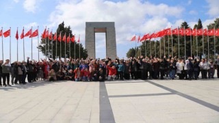 Muğlalı kadınlar Çanakkale şehitleri topraklarında
