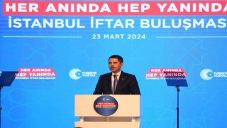 Murat Kurum, Haliç Kongre Merkezinde Her Anında Hep Yanında İstanbul İftar Buluşması”na katıldı