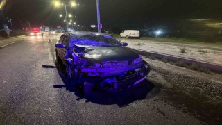 Muratlıda kaza: 2 yaralı