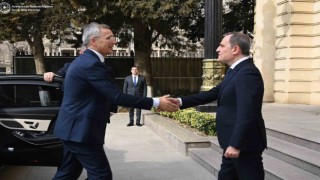 NATO Genel Sekreteri Stoltenberg, Azerbaycan Dışişleri Bayramovla görüştü