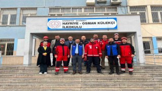 Okullarda deprem tatbikatı yapıldı