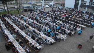 Orduda yaklaşık bin 500 üniversite öğrencisi iftar sofrasında buluştu